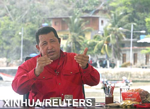 Chávez firma contrato colectivo con los trabajadores de Sidor