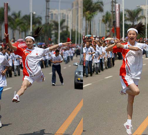 Recorre antorcha olímpica \r\nen la ciudad china de Fuzhou