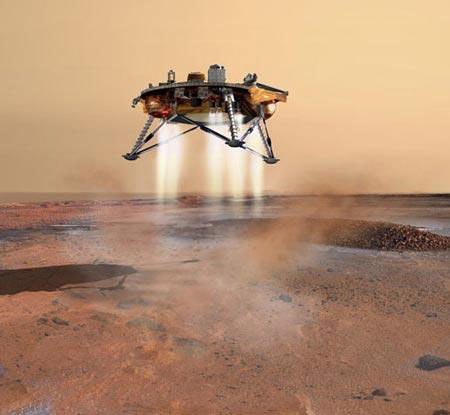 Sonda Phoenix aterriza con éxito en Marte