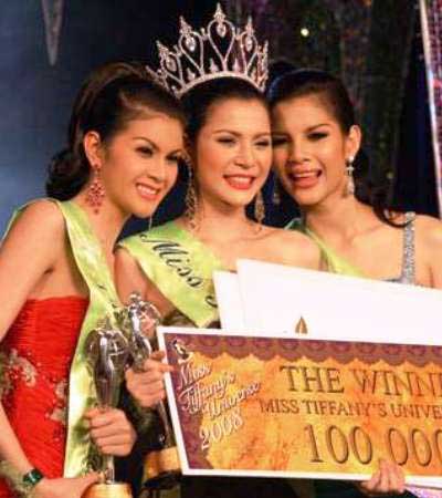Travesti más guapa del 2008 elegida en Tailandia