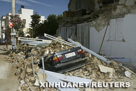 Terremoto de 6,5 grados sacudió Grecia con dos muertos y 50 heridos