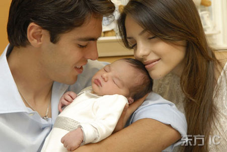 El primer hijo de Kaká nace en Sau Pablo 