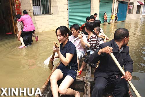 Sur de China enfrenta riesgo de graves inundaciones