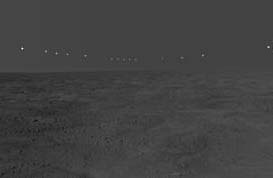 Sonda Fénix a Marte toma foto de sol de medianoche