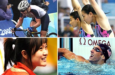 Lista de medallistas del 10 de agosto