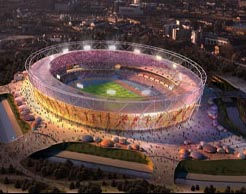 El local principal de la Olimpiada de Londres 2012