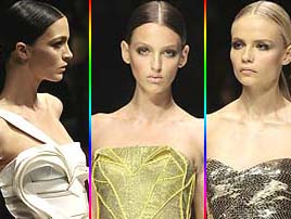 La semana de moda de Milán primavera-verano 2009: Versace