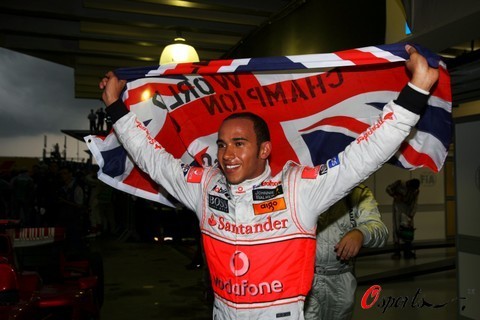 Hamilton, nuevo campeón del mundo más joven de la historia de la Fórmula Uno