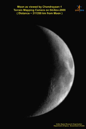 Llega a la luna nave india MIP