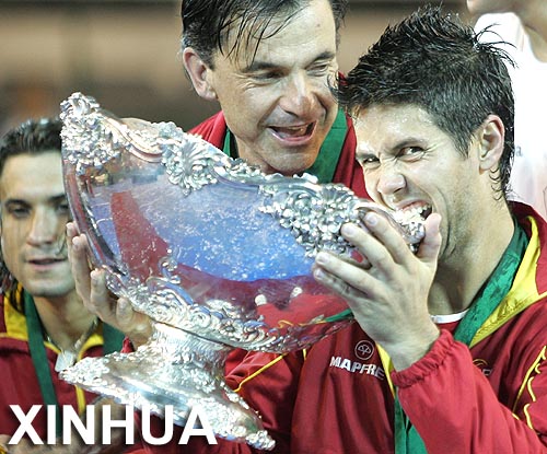 Copa Davis: España gana el título por tercera vez 