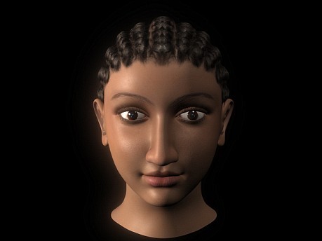 Imagen de Cleopatra, reina de Egipto, recién reconstruída con tecnología 3D