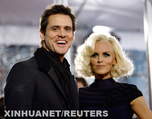 Jim Carrey y Jenny McCarthy asisten al estreno de la pericula \