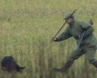 Fotos en serie: El príncipe de la Casa Real británica es criticado por perseguir a los perros de caza con palo