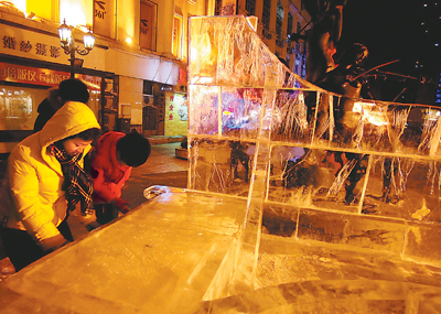 “Piano de Hielo” toca melodías de invierno