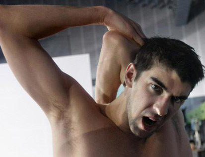 Phelps vuelve a Beijing para rodar publicidad de coches