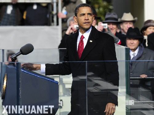 Lo que simboliza la corbata roja de Obama en ceremonia de investidura …