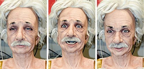“Einstein” en forma robótica puede hacer contacto visual con seres humanos