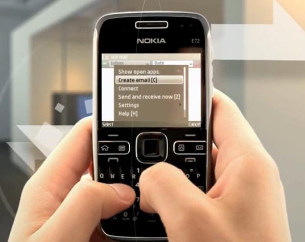 Revelado celudar Nokia E72