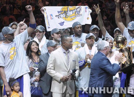 Los Lakers alcanzan su 15ta corona en la NBA