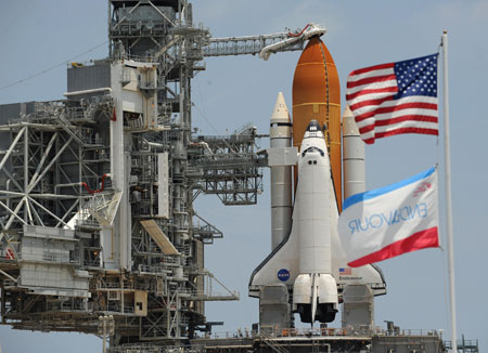 La NASA planea lanzar el Endeavour el próximo miércoles