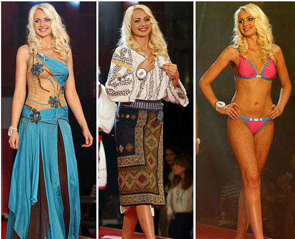 Elegida Miss Rumania para Concurso Miss Universo 2009