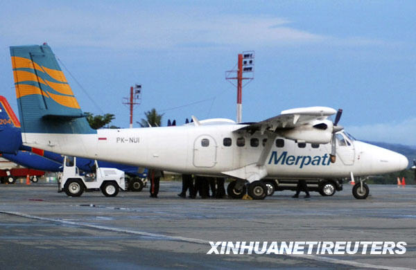 Avión pierde contacto en provincia de Papúa en Indonesia