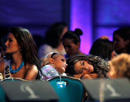 Detalles detrás de las banbalinas de Concurso Miss Universo