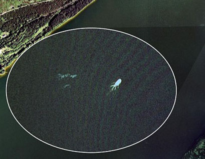 Inglés Kuke encontró monstruo Ness mediante Google Earth