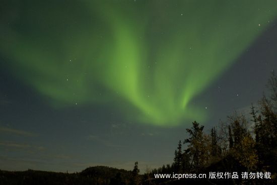 Fotografiadas magníficas auroras polares sobre Canadá