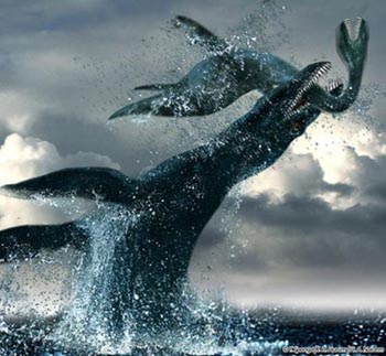 El monstruo acuático más grande en la historia podía comerse el Tyrannosaurus como desayuno