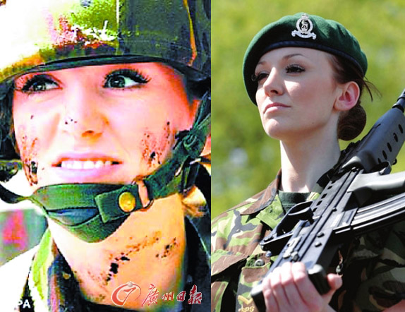 La “Combatiente Babi” del Ejército británico competirá por el título de “Miss Mundo”