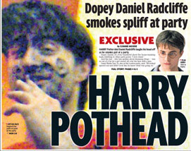 ¿Drogadicto ‘Harry Potter’?