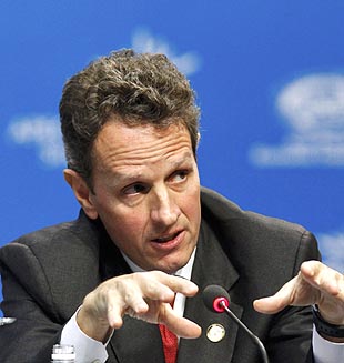 Geithner pide reformar régimen regulador financiero de EEUU 