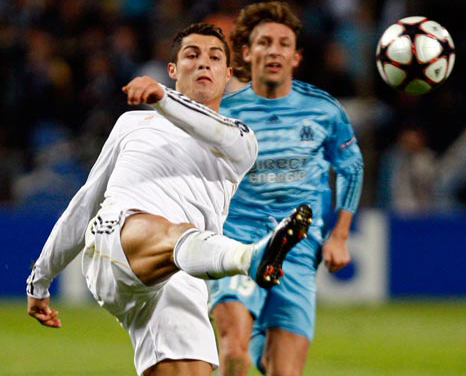 Gana Real Madrid 3-1 a Olympique de Marsella en Liga de Campeones