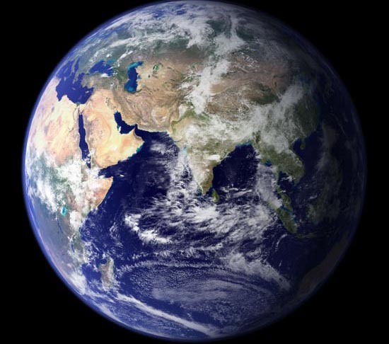 Científicos trazan el plano de la Tierra en color más detallado que se conoce hasta ahora