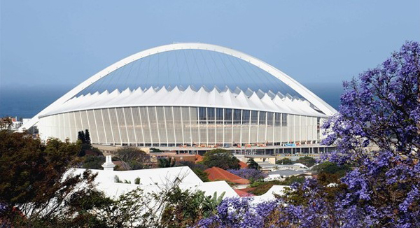 Estadio: Estadio Durban Ciudad: Durban Aforo total: 69.957 localidades