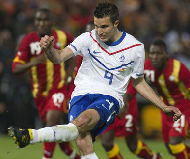  Robin van Persie (Holland, striker) 