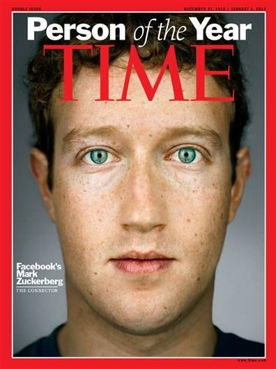 Time elige a fundador de Facebook como “Persona del Año”