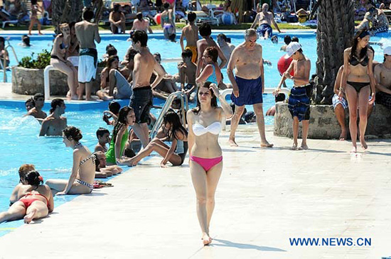 Sufren ola de calor en Argentina