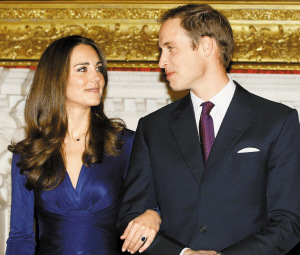 Unos sellos especiales equivocan la fecha de nacimiento de Príncipe Guillermo para la boda real del Príncipe y Kate Middleton