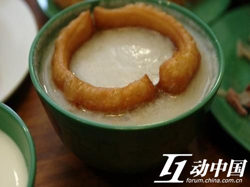 Desayuno tradicional de los chinos 