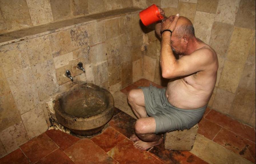 Baño turco antiguo de 400 años en Cisjordania