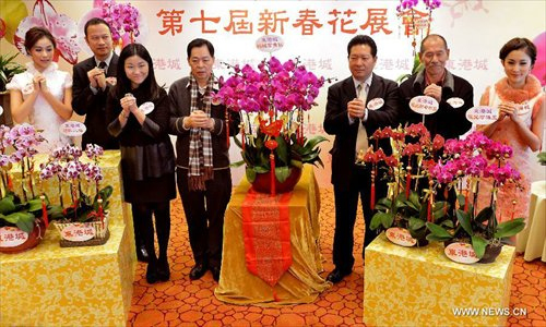 Mercado de flores del año nuevo lunar se pondrá en marcha en Hong Kong