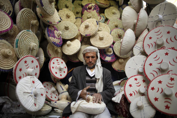 Antigua ciudad de Sanaa, en Yemen