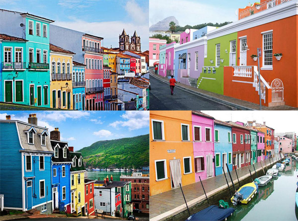 Los lugares coloridos del mundo