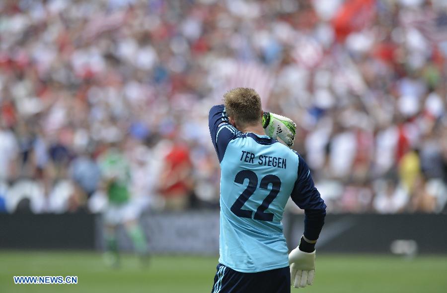 Fútbol: EEUU, 4 - Alemania, 3 (amistoso) 