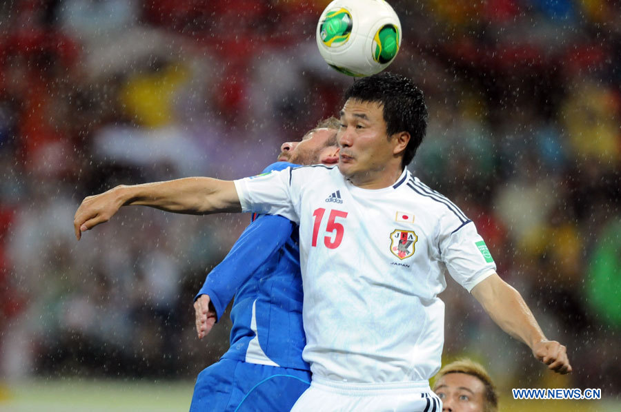 COPA CONFEDERACIONES: Japón aventaja 2-1 a Italia en primer tiempo