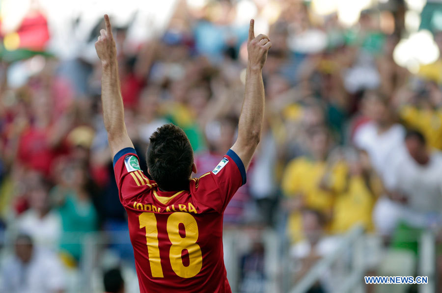 Copa Confederaciones: España vence 3-0 a Nigeria