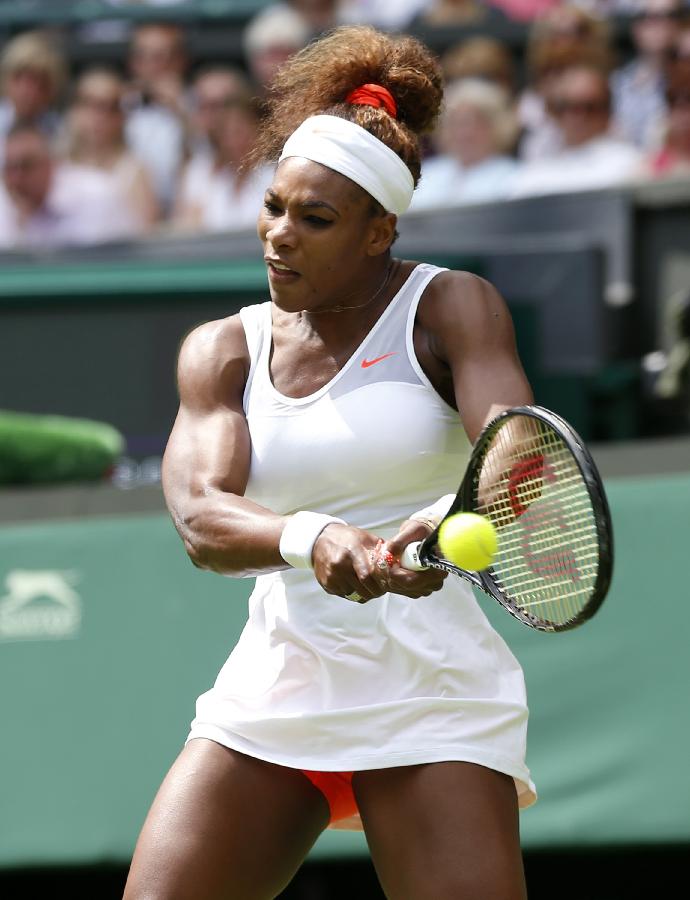 Tenis: Serena logra victoria y Li Na avanza en sets consecutivos en Wimbledon