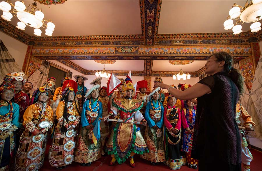 Bashey, un arte tibetano bien conservado